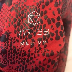 AR-33 printed leggings/spanks